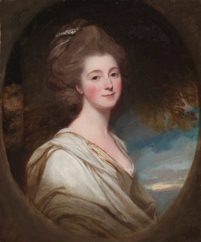 Porträt von Jane Hoskyns von George Romney