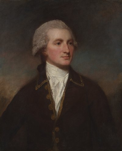 Porträt eines Mannes von George Romney