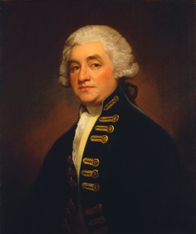 Vizeadmiral Sir Joshua Rowley (1734-1790) von George Romney