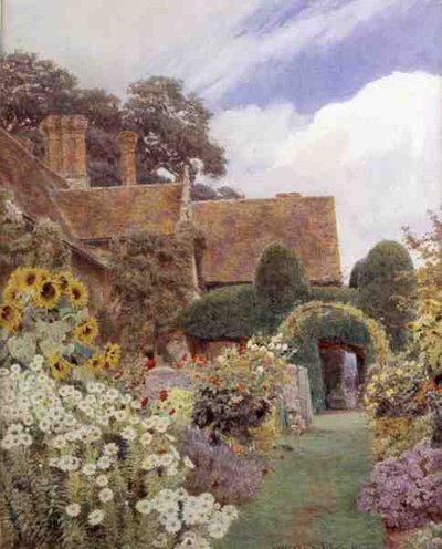 Cleve Prior: Sonnenblumen von George Samuel Elgood