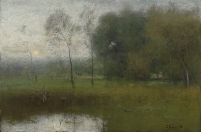 Landschaft in New Jersey, 1891 von George Snr. Inness