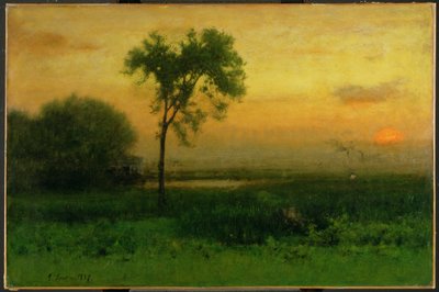 Sonnenaufgang, 1887 von George Snr. Inness