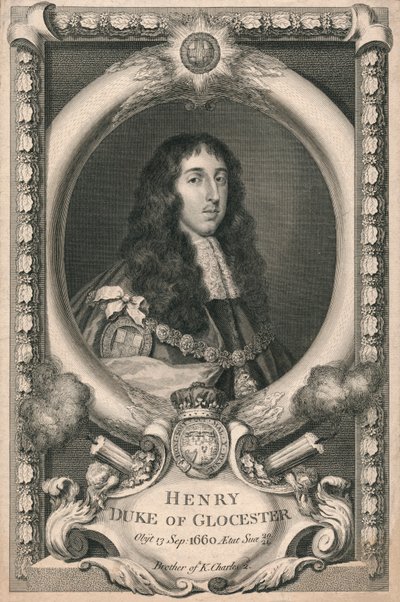 Henry, Herzog von Gloucester, 1736 von George Vertue