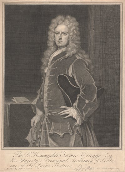 James Craggs, der Jüngere von George Vertue