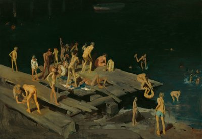 Zweiundvierzig Kinder, 1907 von George Wesley Bellows