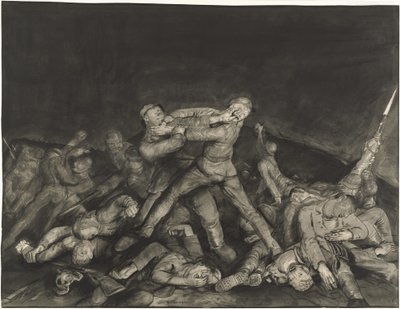 Geist von Sergeant Pelly, 1918 von George Wesley Bellows