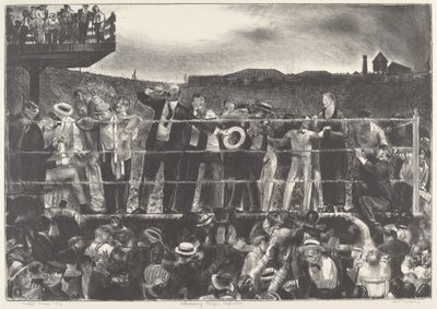 Einführung von Georges Carpentier, 1921 von George Wesley Bellows