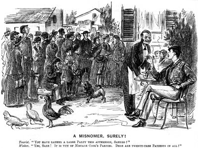 Ein Missverständnis, sicherlich!, 1880 von George du Maurier