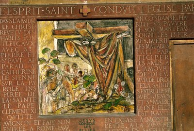 Christus auf dem Weg nach Golgatha von Georges Desvallieres