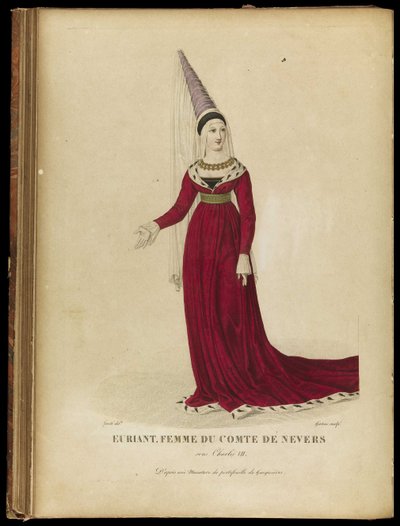 Euryanthe, spätes 18. Jahrhundert von Georges Jacques Gatine