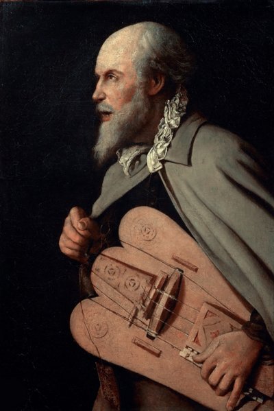 Der alte Mann, ca. 1620-1625 von Georges La Tour de