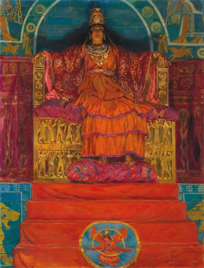 Die Königin von Assyrien, 1932 von Georges Marie Rochegrosse