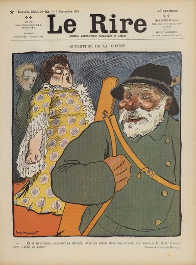 Illustration für Le Rire von Georges Meunier