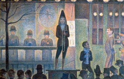 Zirkusvorstellung, 1887-1888 von Georges Pierre Seurat