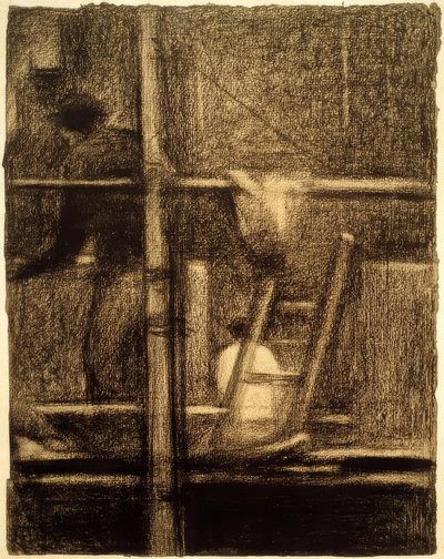 Das Gerüst von Georges Seurat