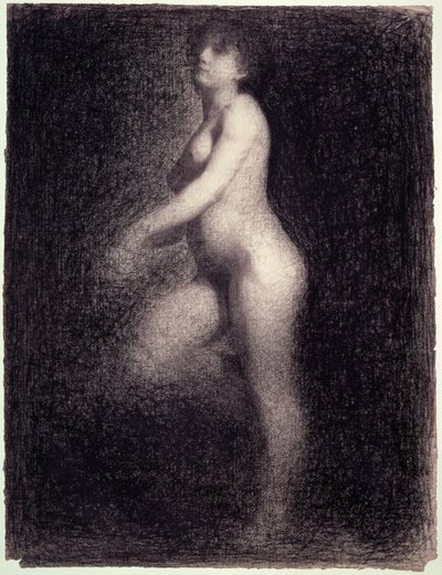 Akt, ca. 1881-82 von Georges Seurat