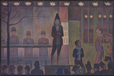 Zirkusparade von Georges Seurat