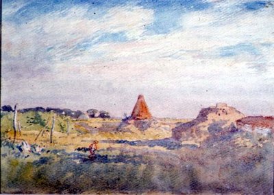 Abendlandschaft von Gerard Chowne