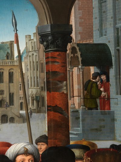 (Detail) Das Urteil des Cambyses von Gerard David