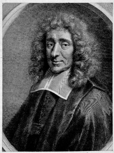 Antoine Furetiere, Gravur von Edelinck von Gérard Edelinck