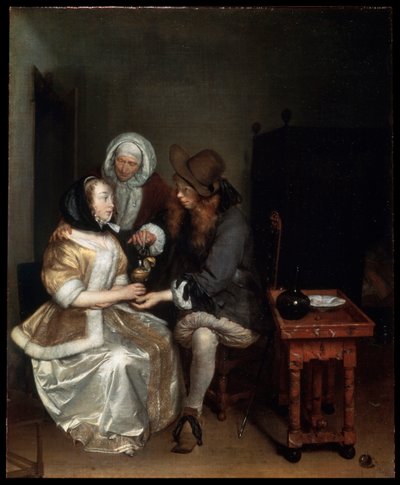 Ein Glas Limonade von Gerard Terborch II