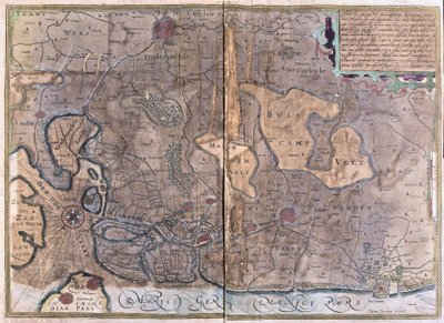 Flandern, Belgien (Gravur) von Gerardus Mercator