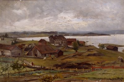 Strandbild von Gerhard Peter Frantz Vilhelm Munthe