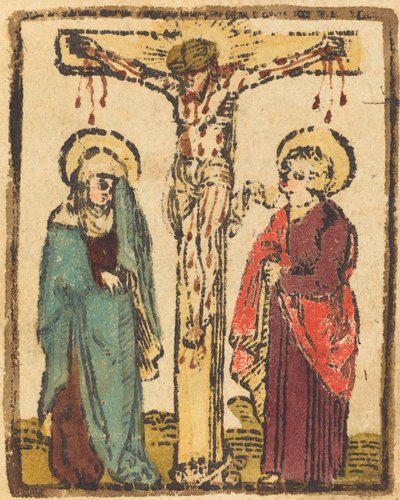 Christus am Kreuz von German 15th Century