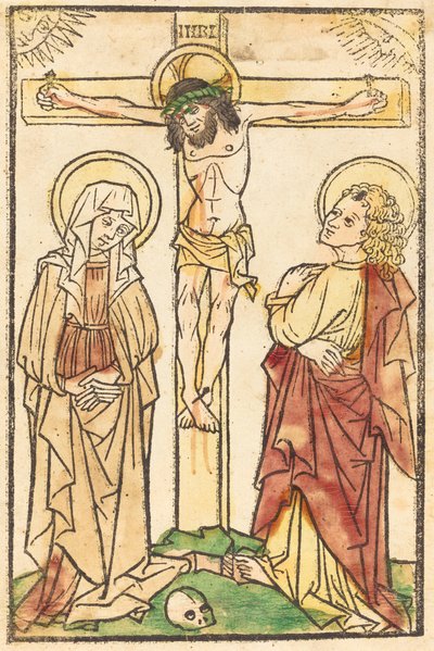 Christus am Kreuz von German 15th Century