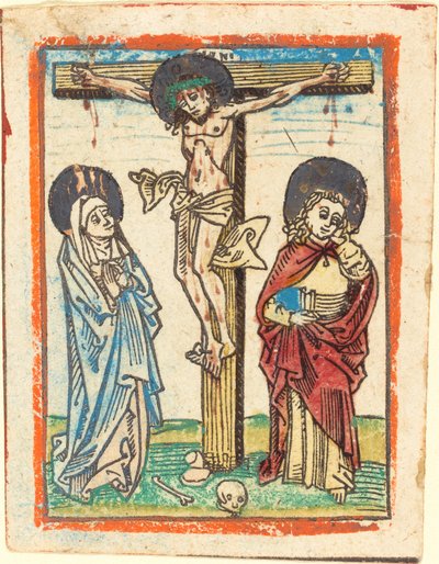 Christus am Kreuz von German 15th Century