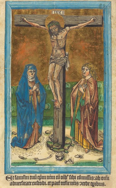 Christus am Kreuz von German 15th Century
