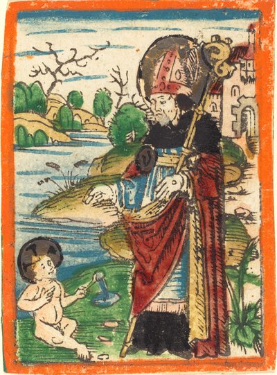 Sankt Augustinus von German 15th Century