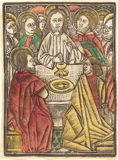 Das letzte Abendmahl von German 15th Century