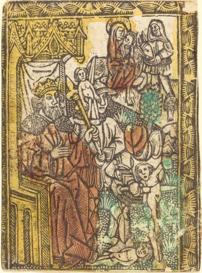 Das Massaker der Unschuldigen von German 15th Century