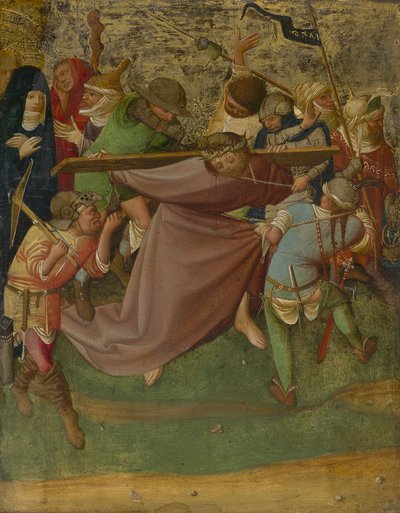 Christus trägt das Kreuz, 1420-25 von German School