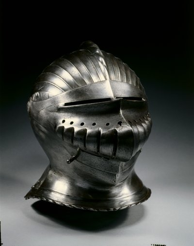 Geschlossener Helm im Maximilian-Stil, ca. 1510-30 von German School