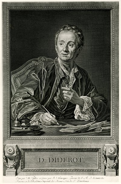 Denis Diderot von German School