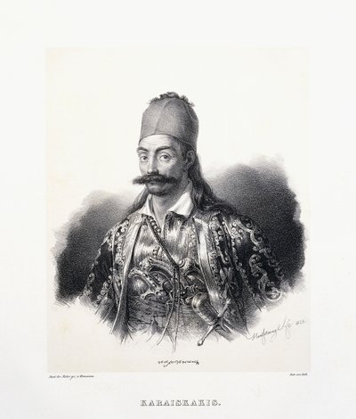 Georgios Karaiskakis (griechischer Held) von German School
