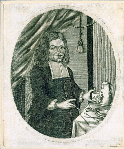 Deutscher Glasmaler von German School