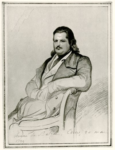 Honoré de Balzac von German School