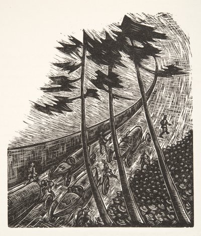 Illustration aus Styl, veröffentlicht 1922 von German School