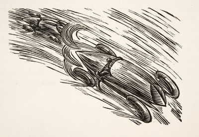 Illustration aus Styl, veröffentlicht 1922 von German School