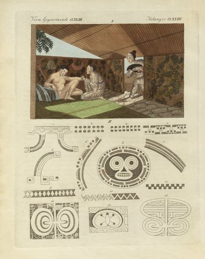Art des Tätowierens in Nurahiwa von German School