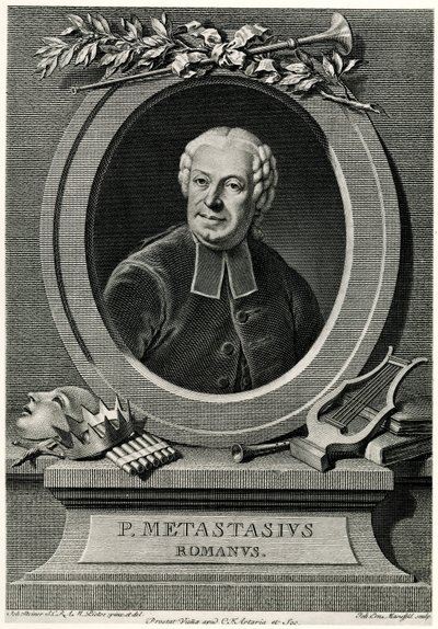 Pietro Metastasio von German School