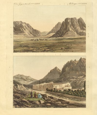 Weg zum Berg Sinai von German School
