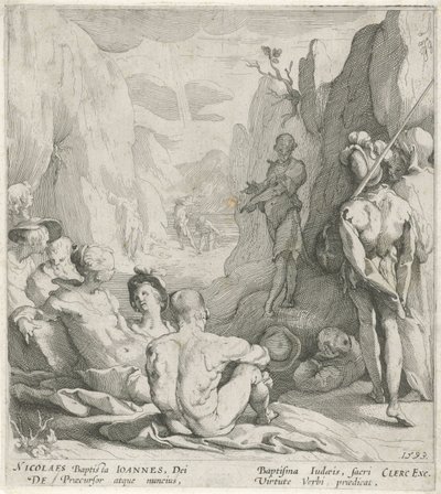 Predigt von Johannes dem Täufer von Gerrit Pietersz. Sweelink