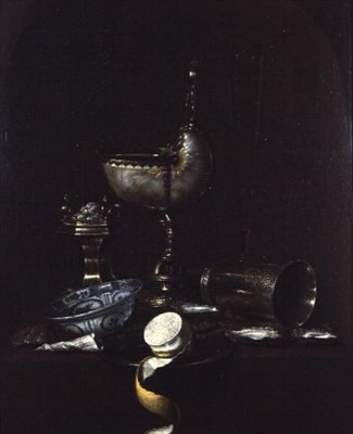 Stillleben mit Nautilus-Schalenbecher von Gerrit Willemsz. Heda
