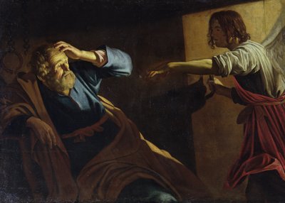 Der heilige Petrus aus dem Gefängnis befreit von Gerrit van Honthorst