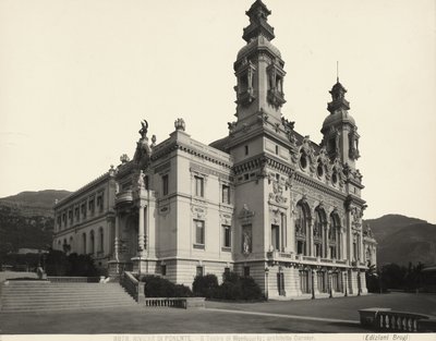 Außenansicht des Montecarlo-Theaters, Monaco von Giacomo Brogi