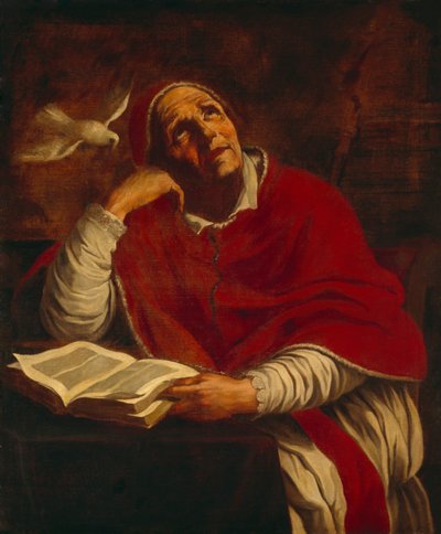 St. Gregor von Giacomo Cavedone